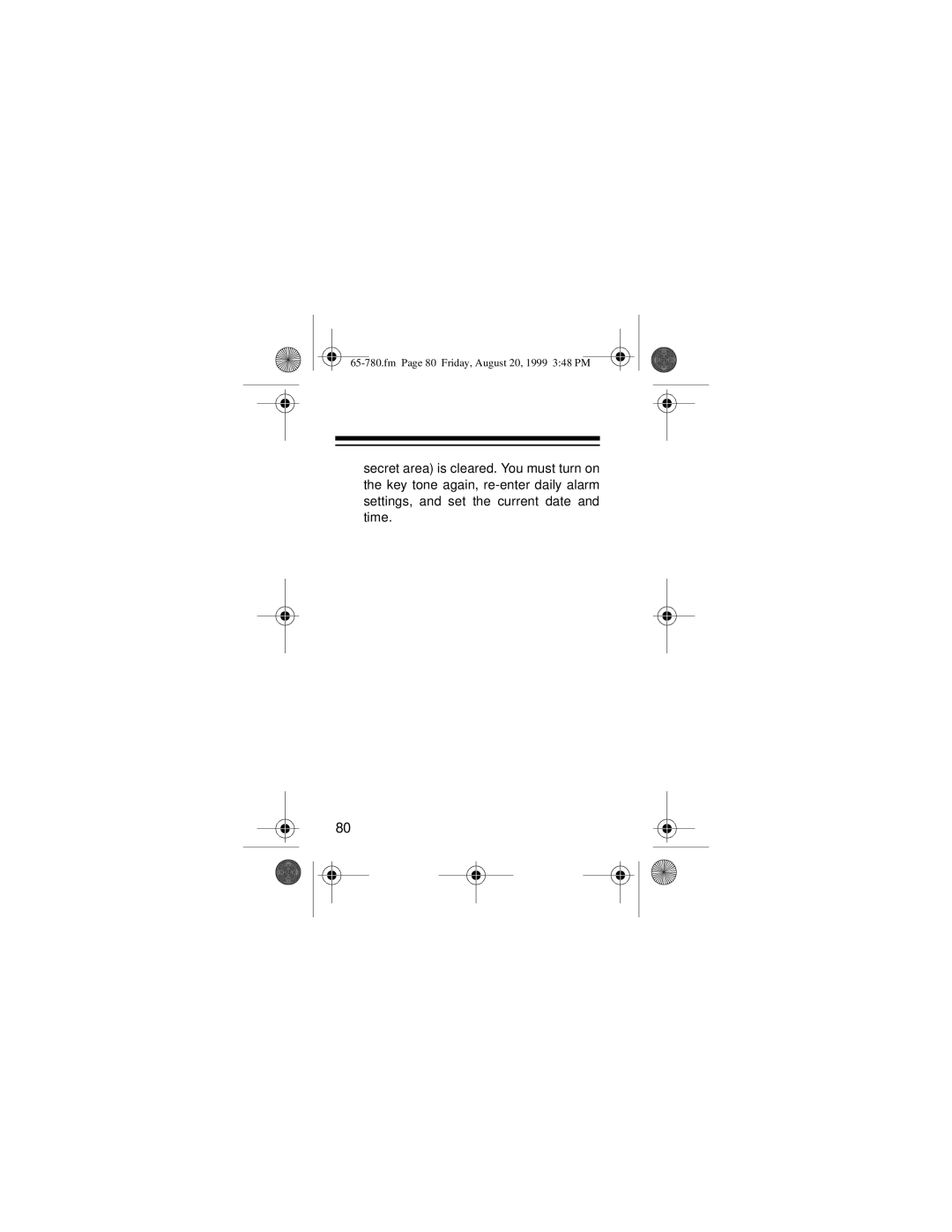 Samsung 256K owner manual Fm Page 80 Friday, August 20, 1999 348 PM 