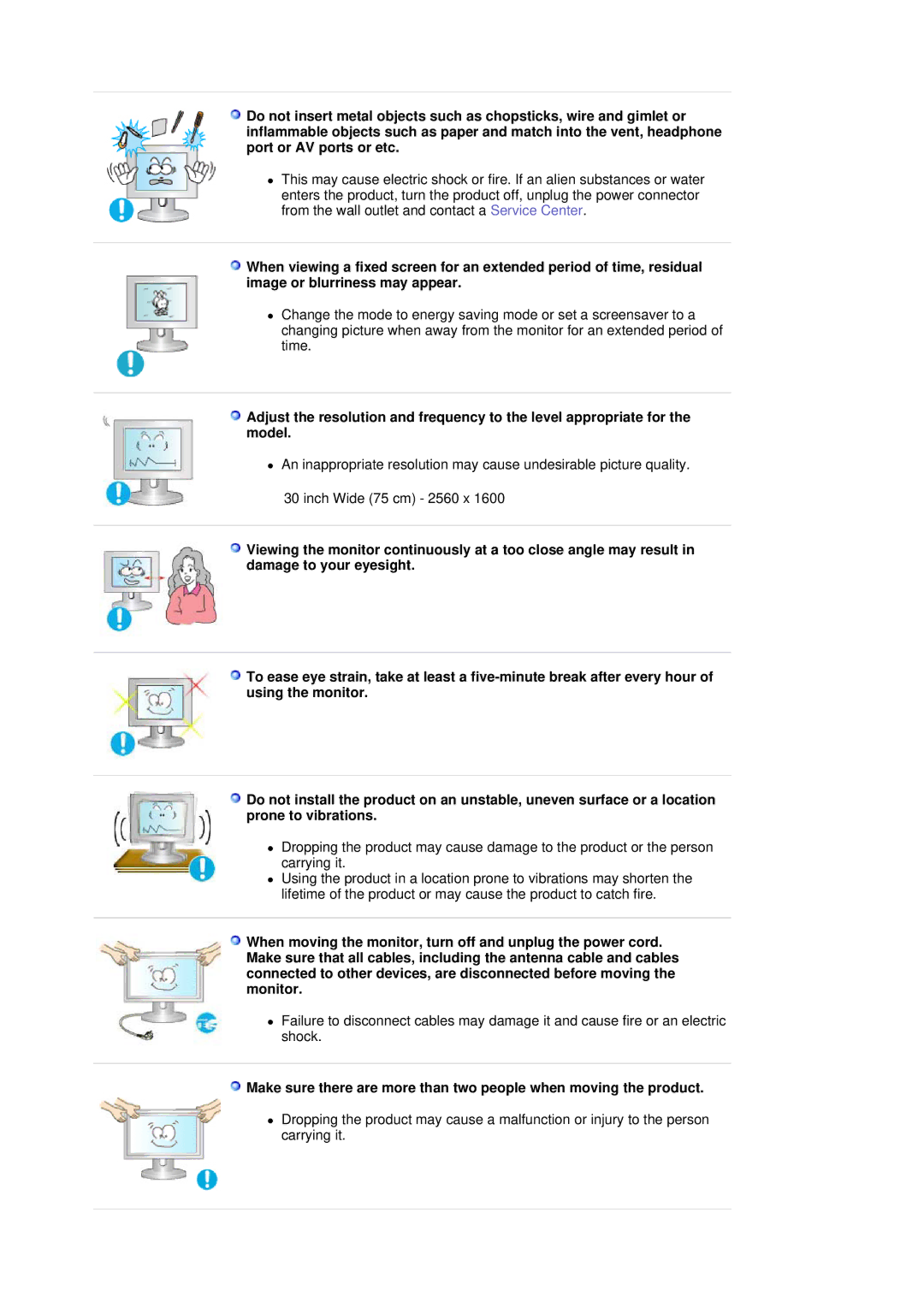 Samsung 305T manual 