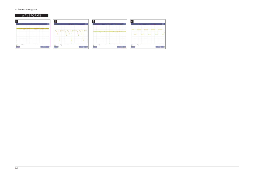 Samsung 305TPLUS, LHU30BS service manual Waveforms 