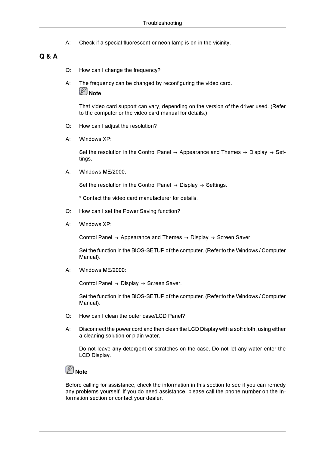 Samsung 320MP-3, 320MXN-3, 320MPN-3, 320MX-3 user manual 