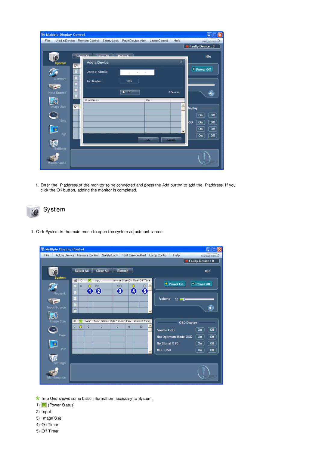 Samsung 320MPN-3, 320MP-3, 320MXN-3, 320MX-3 user manual System 