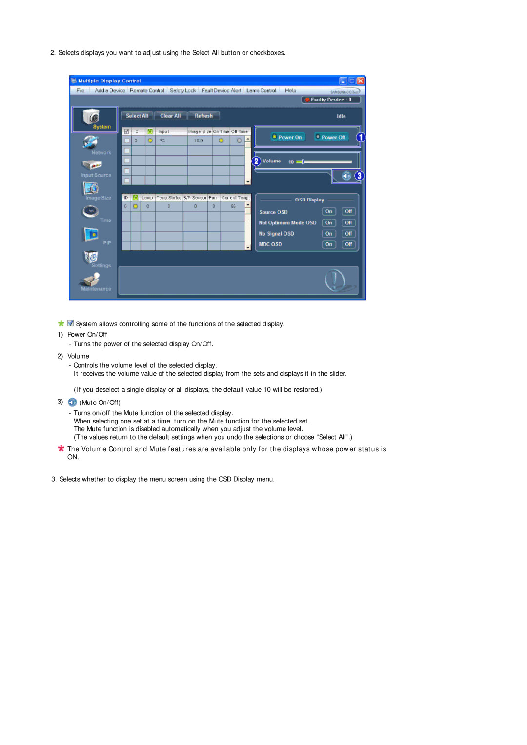 Samsung 320MX-3, 320MP-3, 320MXN-3, 320MPN-3 user manual 