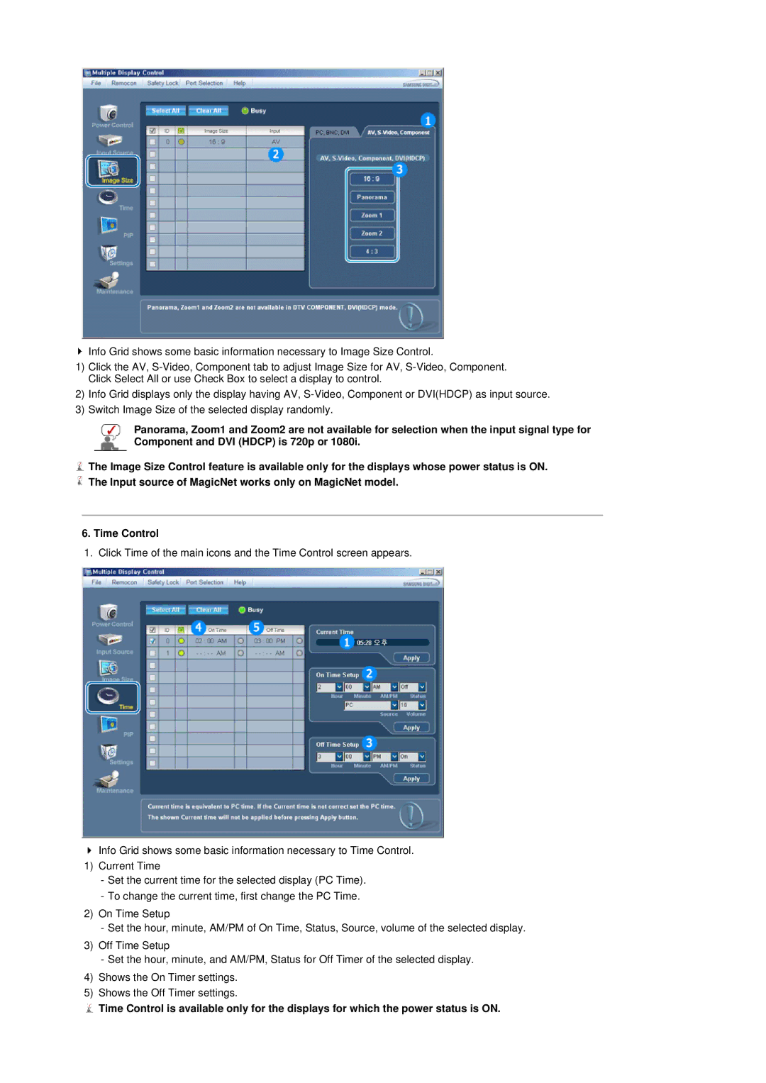 Samsung 320P manual 