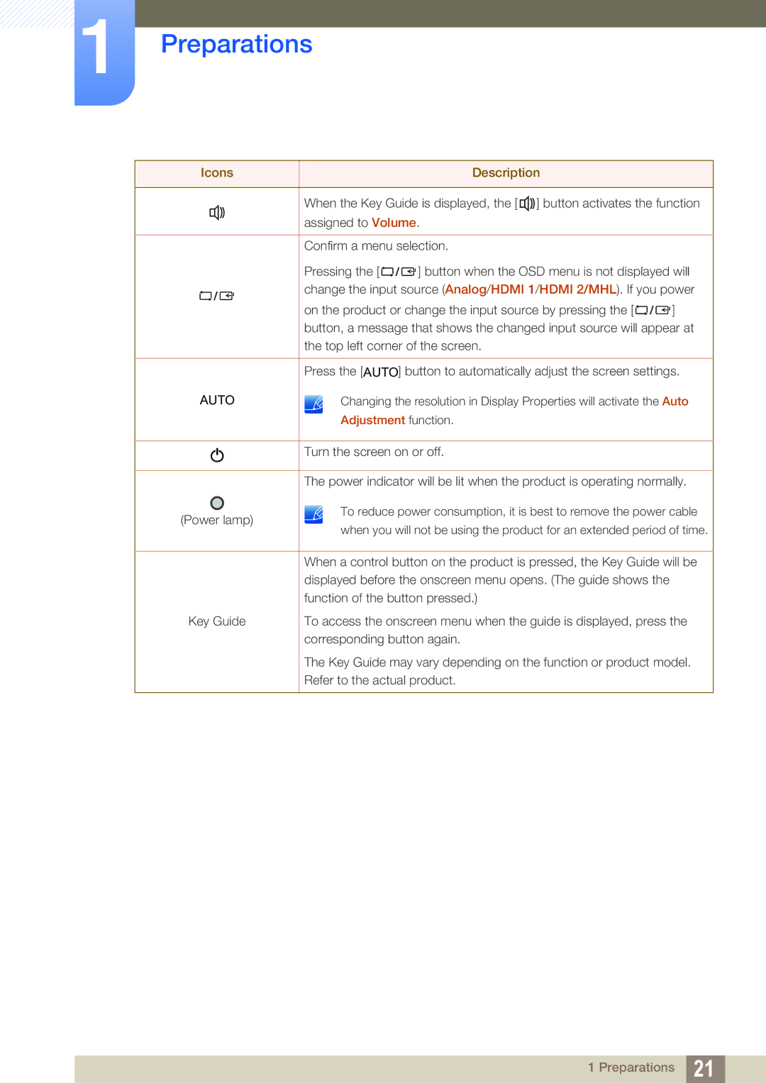 Samsung S27B350H, S27B550V, S23B550V user manual Auto 