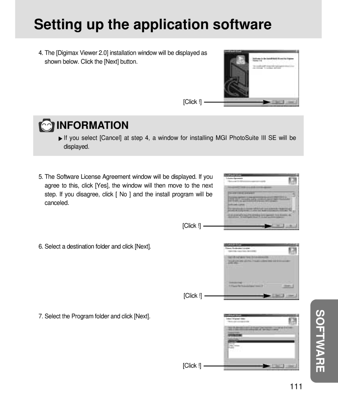 Samsung V3, 3500 manual 111 