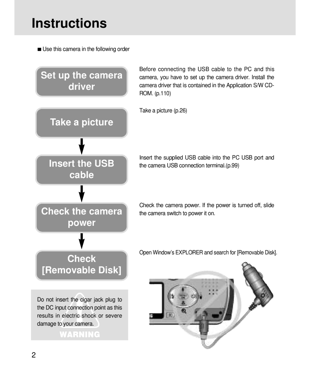 Samsung 3500, V3 manual Instructions 