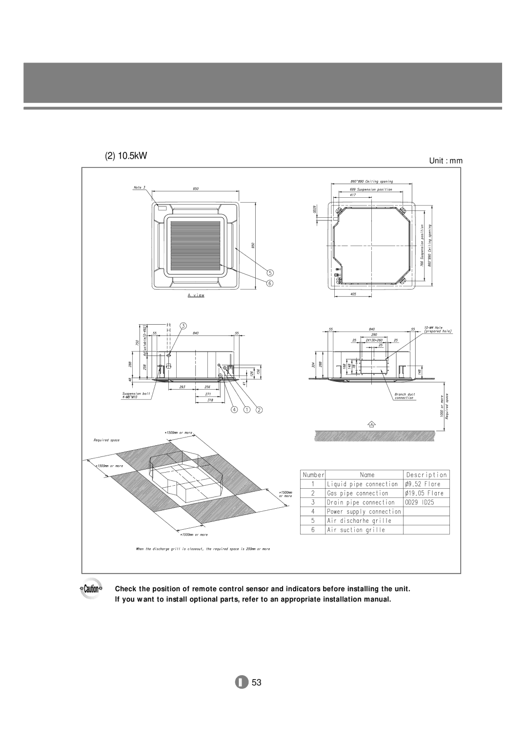 Samsung 3759 technical manual 10.5kW 