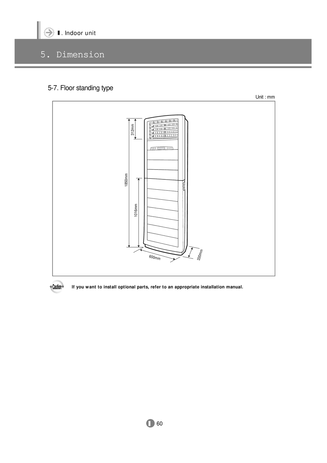 Samsung 3759 technical manual 600mm 