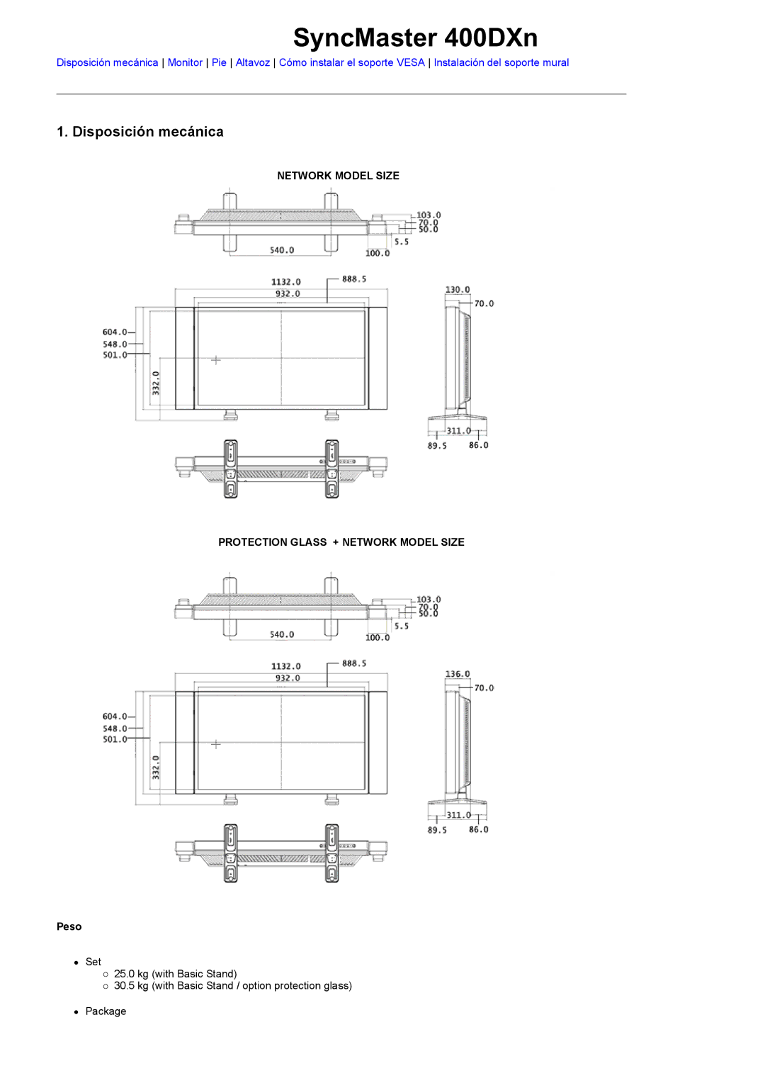 Samsung 460DXN manual SyncMaster 400DXn 