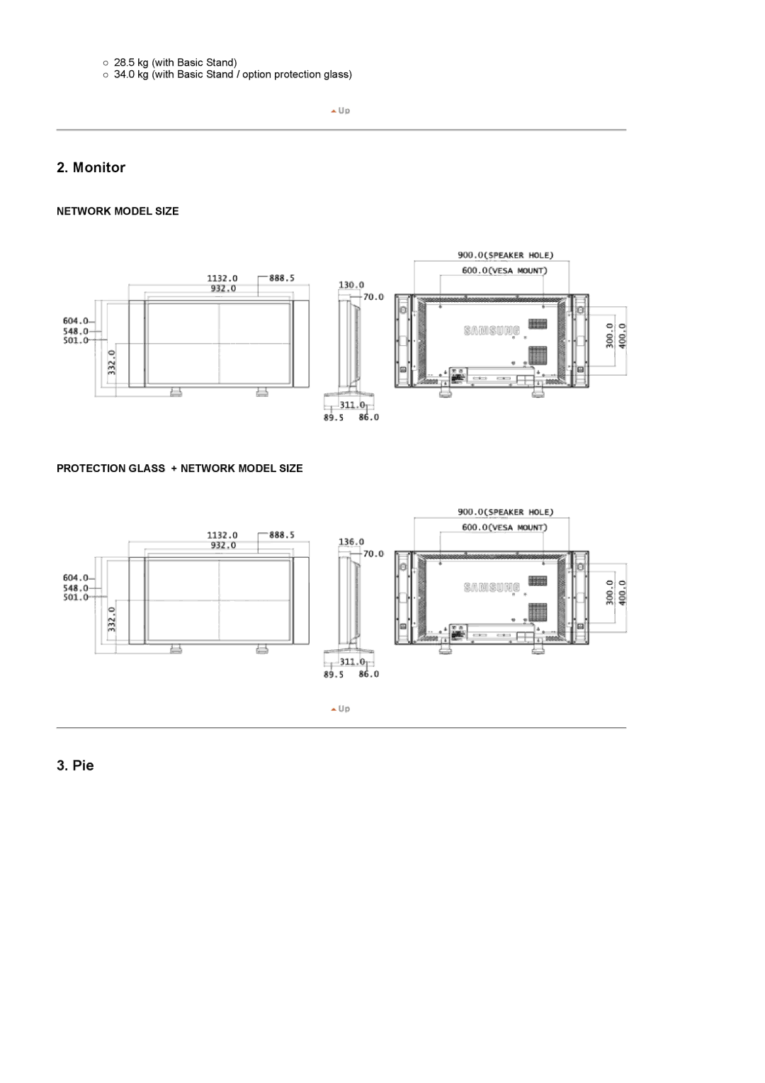 Samsung 400DXn, 460DXN manual Monitor 