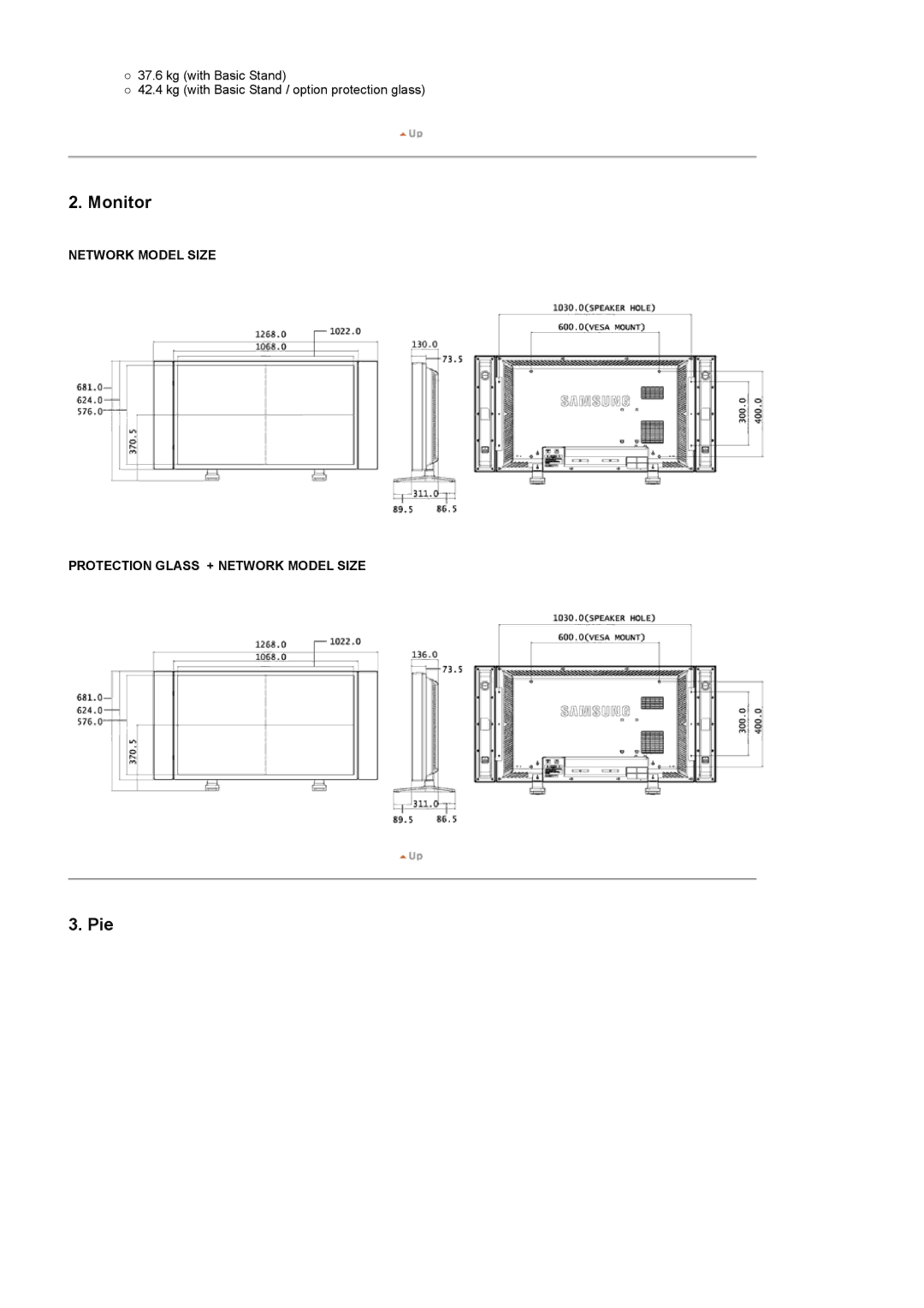 Samsung 400DXn, 460DXN manual Monitor 