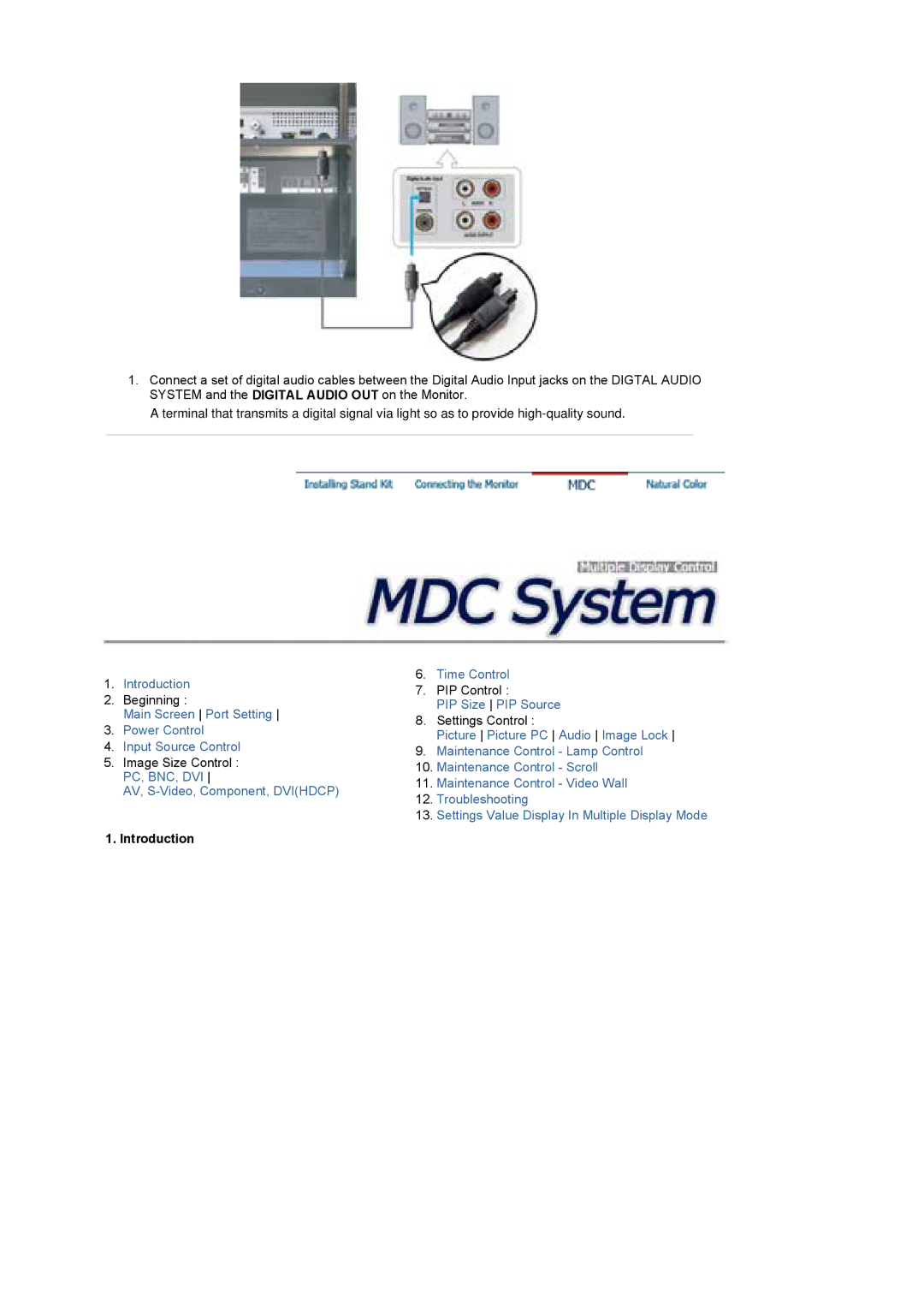 Samsung 400Pn, 400P manual Pc, Bnc, Dvi, Introduction 