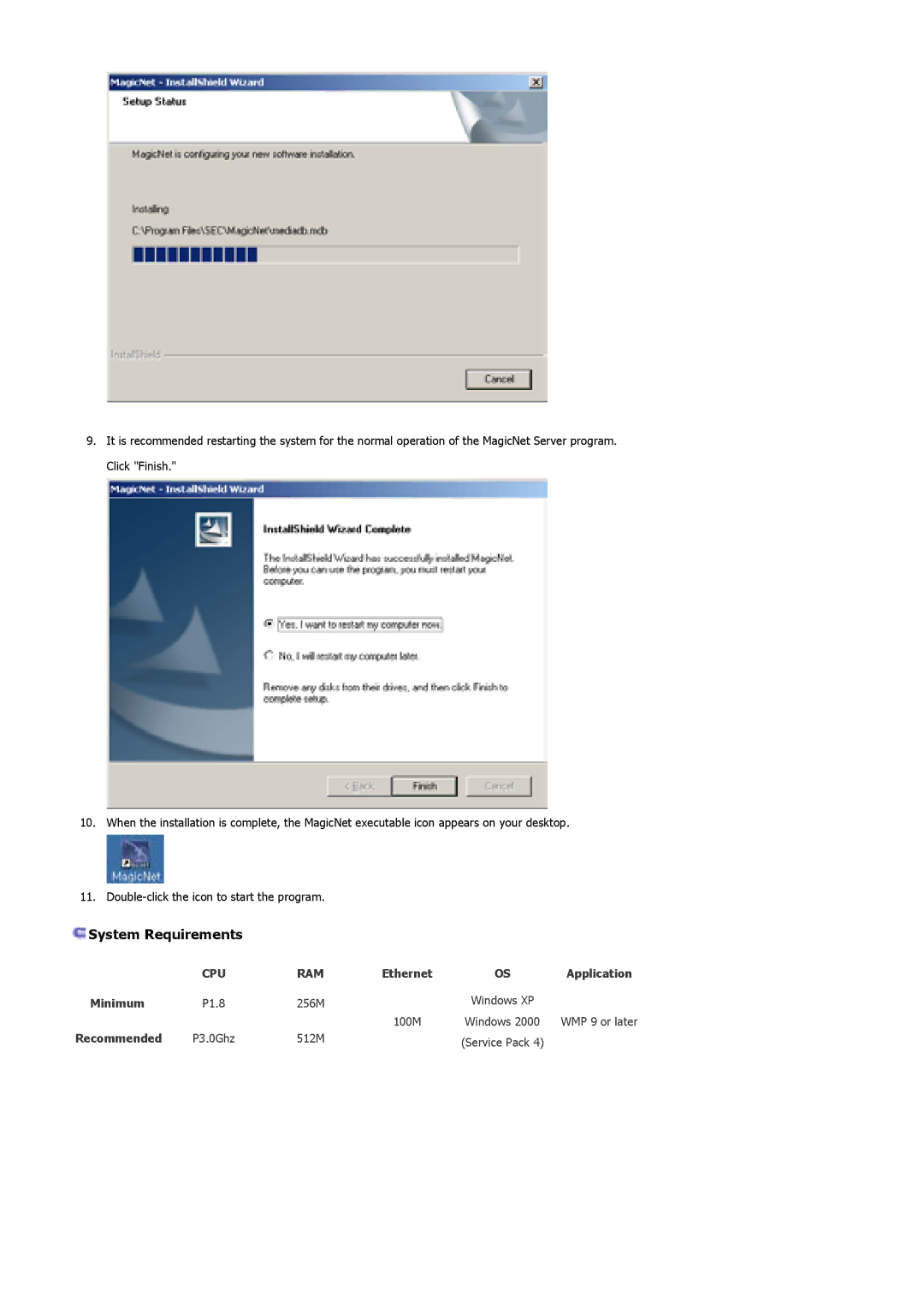 Samsung 400Pn, 400P manual System Requirements 