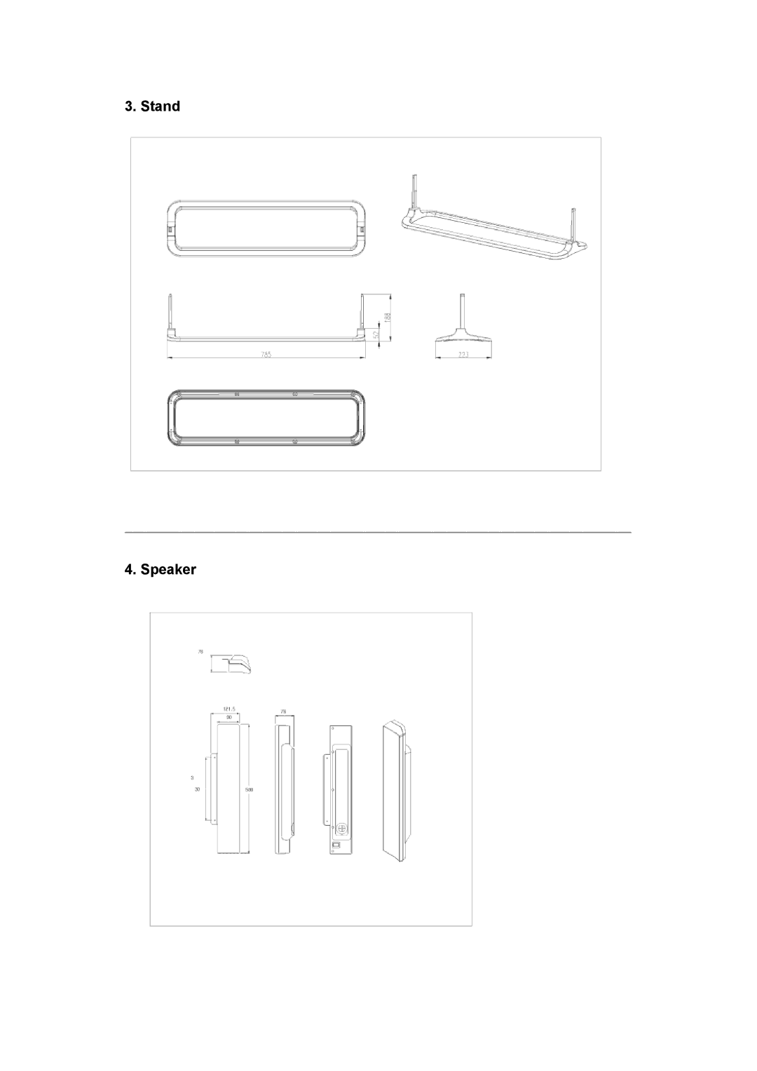 Samsung 403 T manual Stand Speaker 