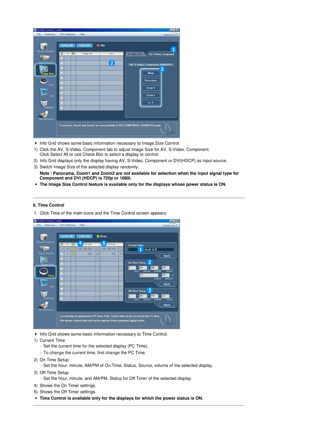 Samsung 403Tn manual 