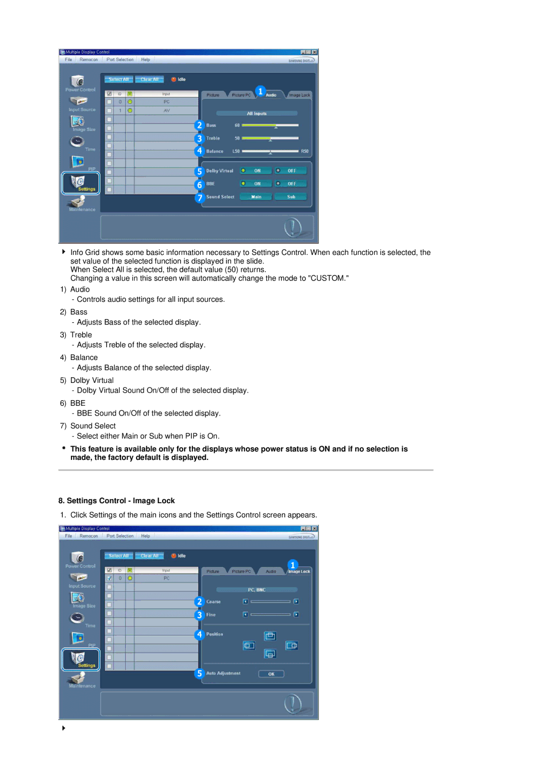 Samsung 403Tn manual 