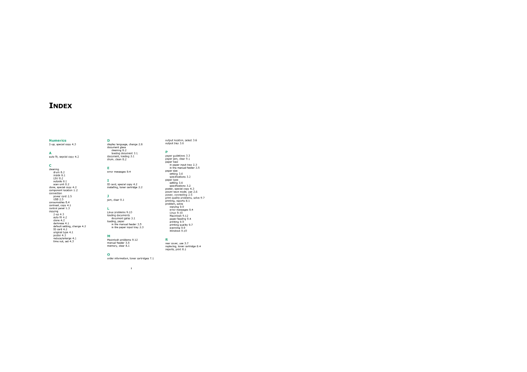 Samsung 4200 manual Clone, special copy 4.2 component location 1.2 connection, Up 4.3 auto fit 4.2 clone 4.2 darkness 