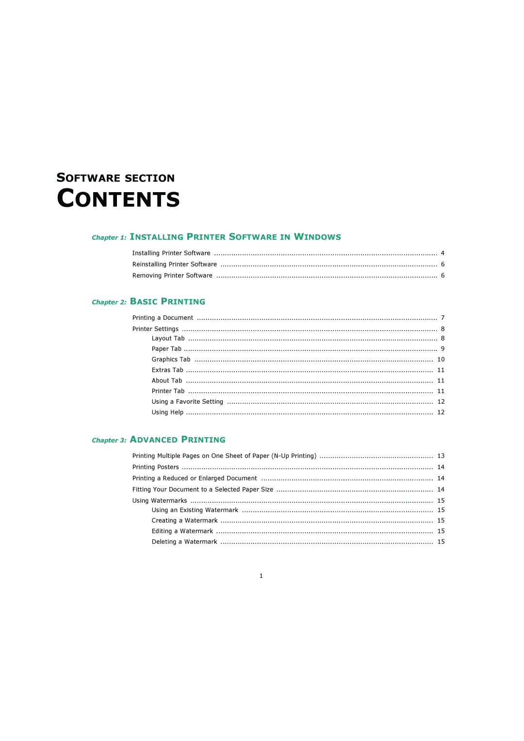 Samsung 4200 manual Contents 