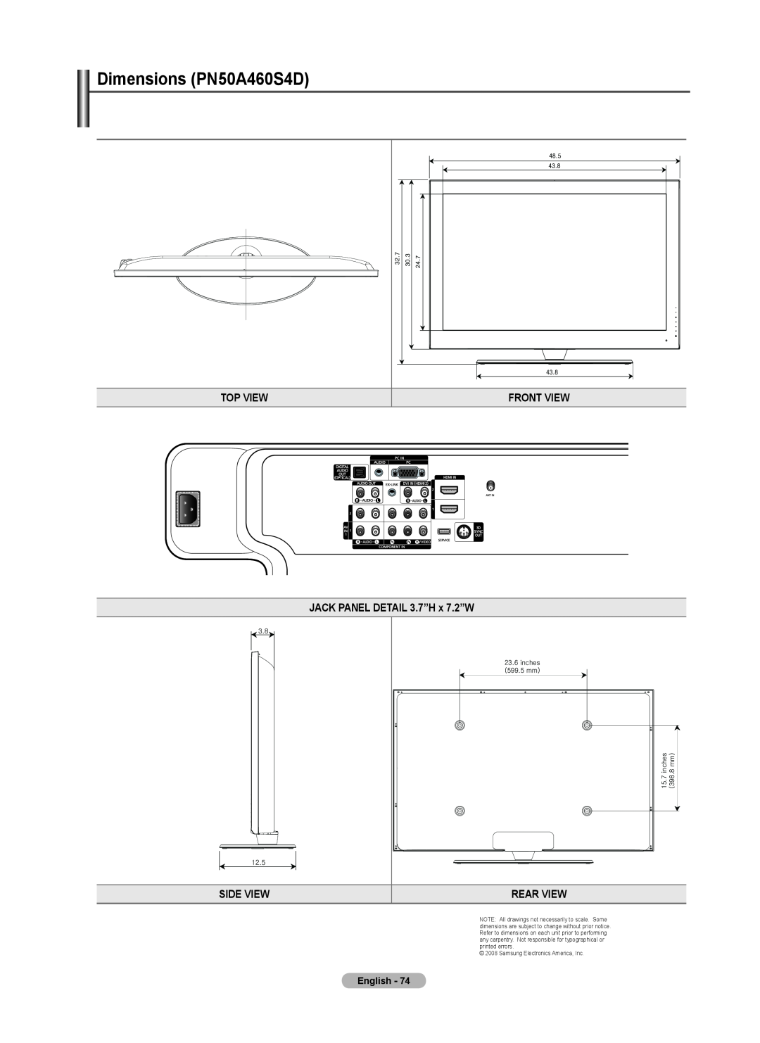 Samsung 460 user manual Yzug•ŠŒš, O\``U\G””P, •ŠŒšX\Ug, Oz` U P””G, Xyu 