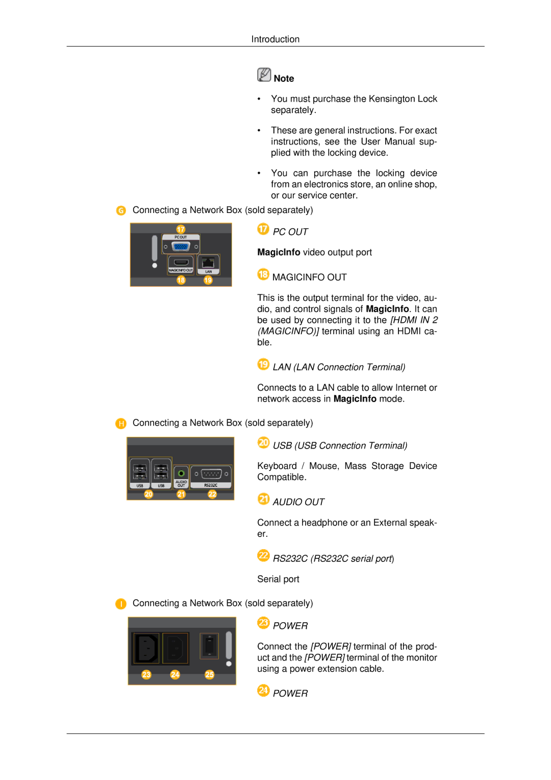 Samsung 400DX-3, 460DX3, 460DX-3, 400DX3 user manual Pc Out 