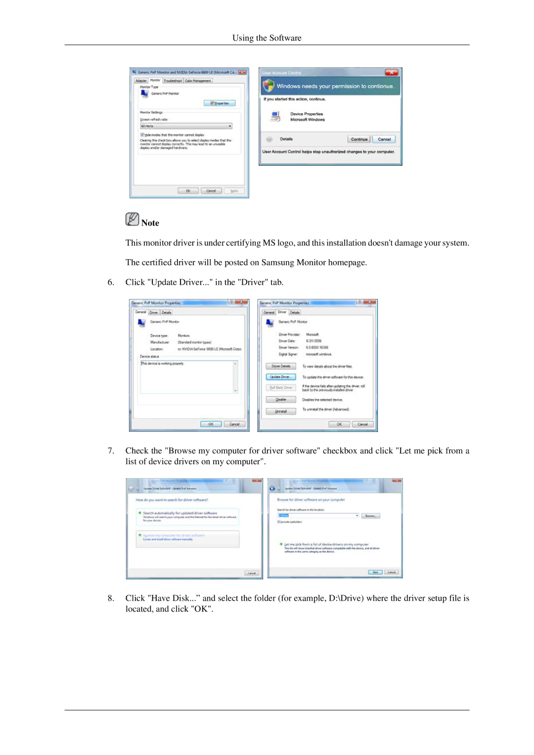 Samsung 400MXN, 460MXN user manual 