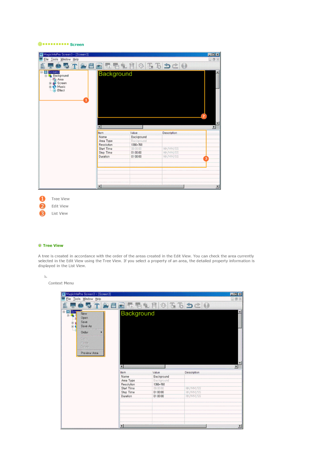 Samsung 400MXN, 460MXN user manual Screen 