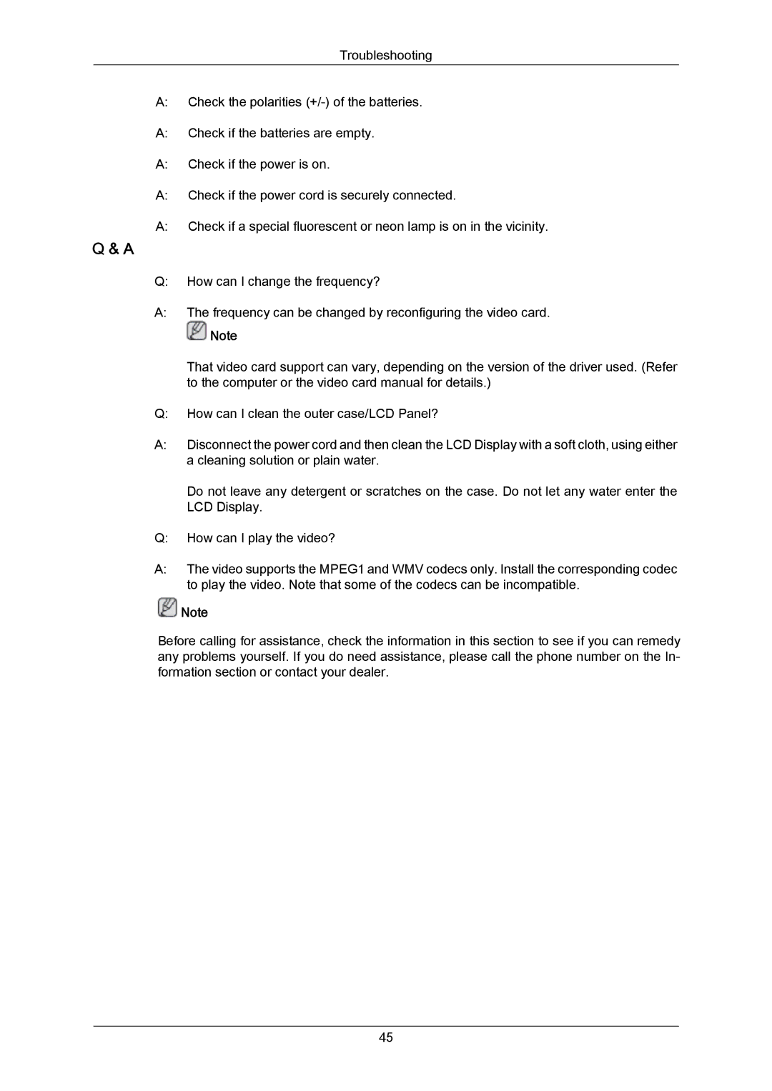 Samsung 460TMn user manual 