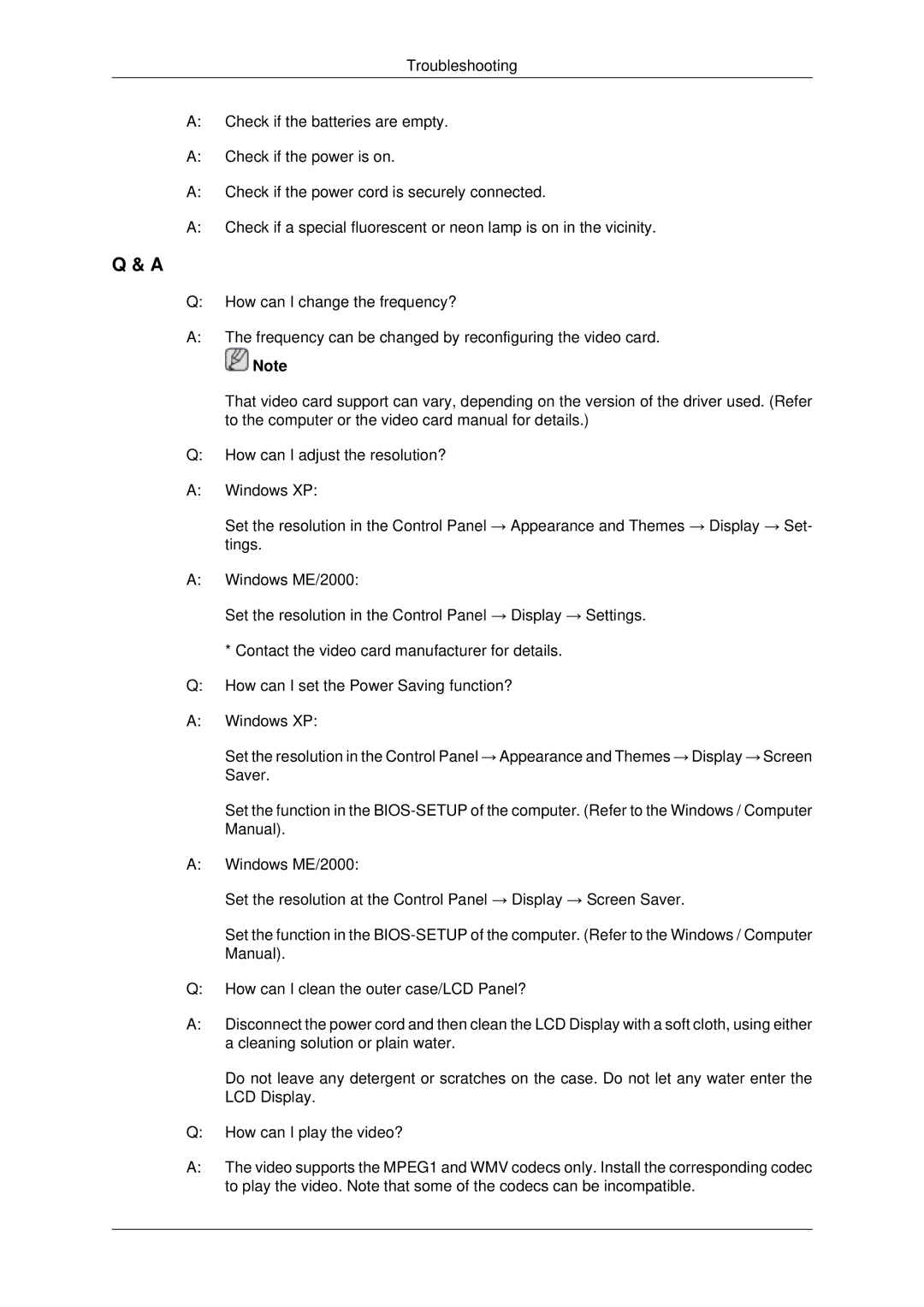 Samsung 400UXN-2, 460UX-2, 460UXN-2, 400UX-2 user manual 