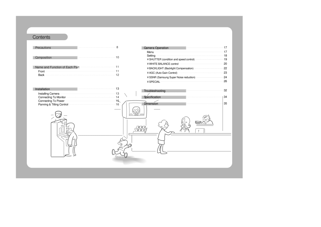 Samsung 46C user manual Contents 