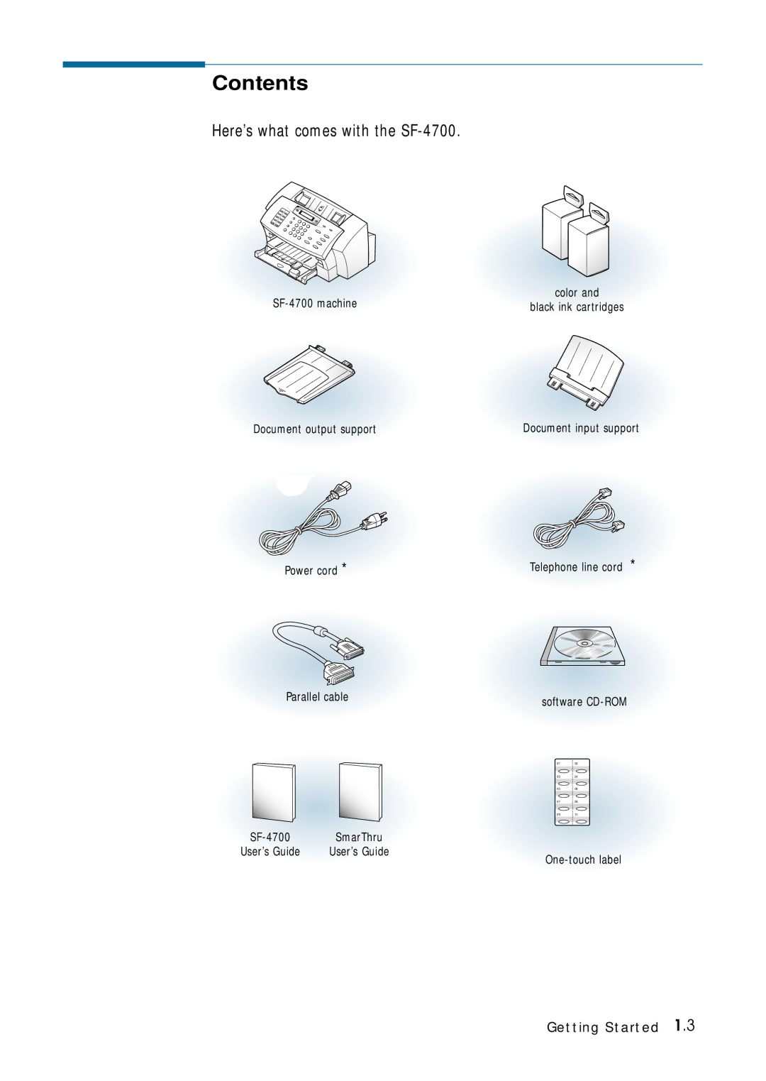 Samsung 4700 manual Contents 