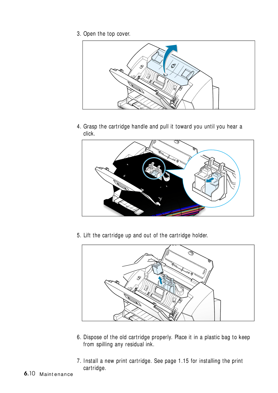 Samsung 4700 manual Maintenance 