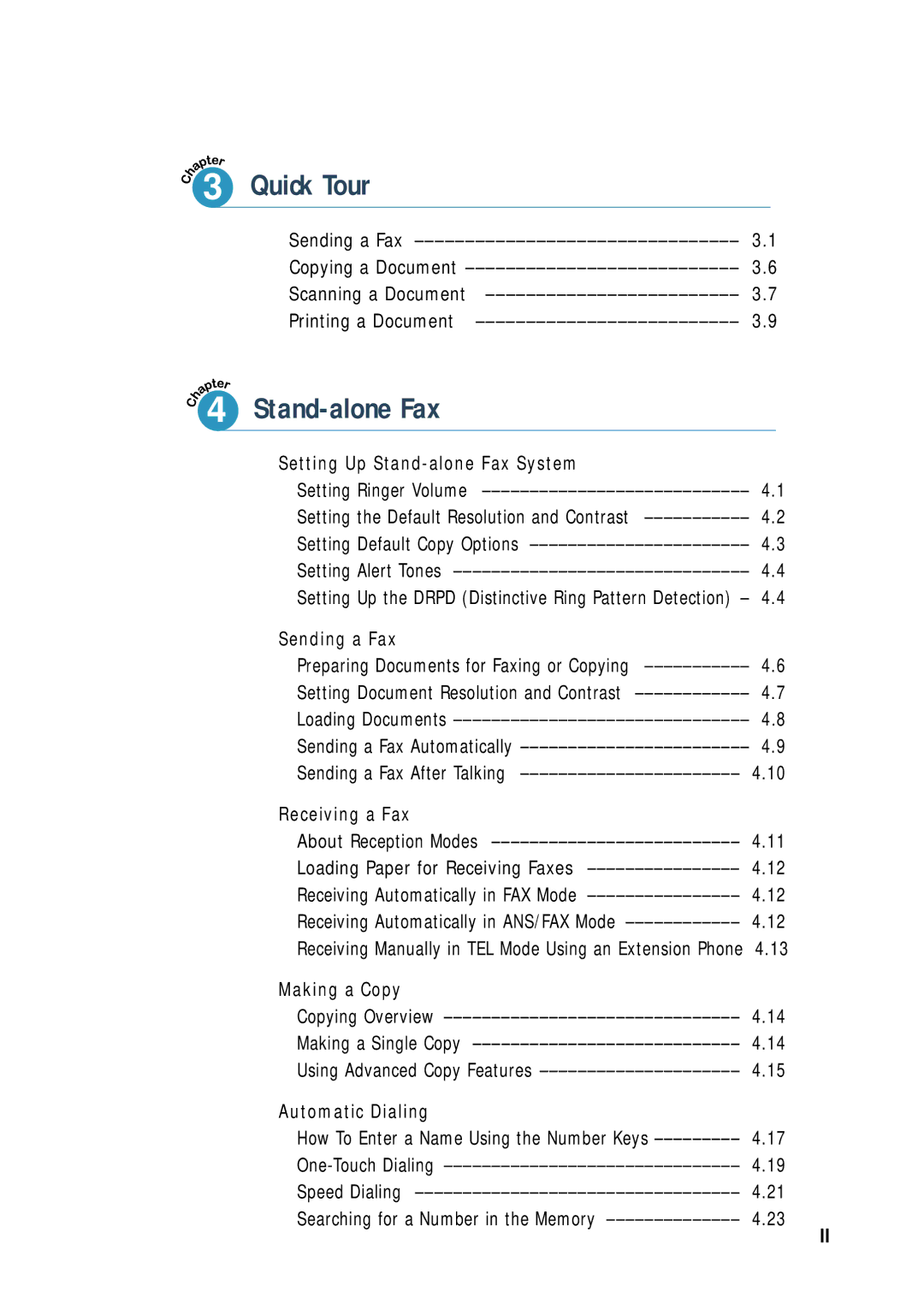 Samsung 4700 manual Quick Tour 