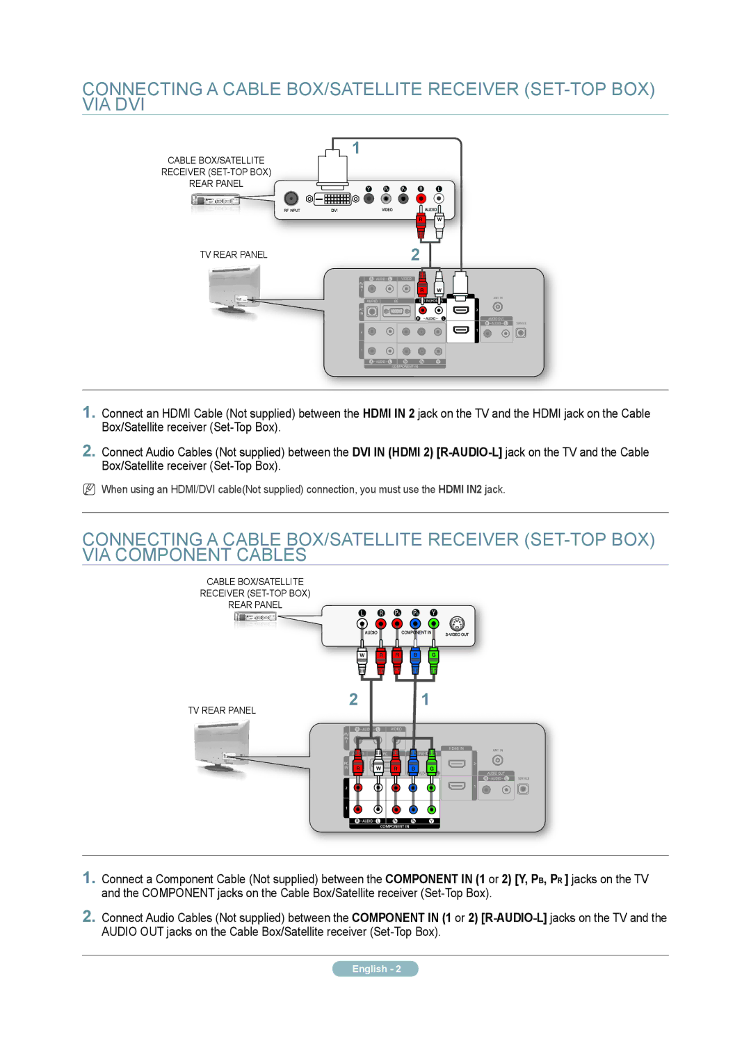 Samsung 5 Series quick start English 