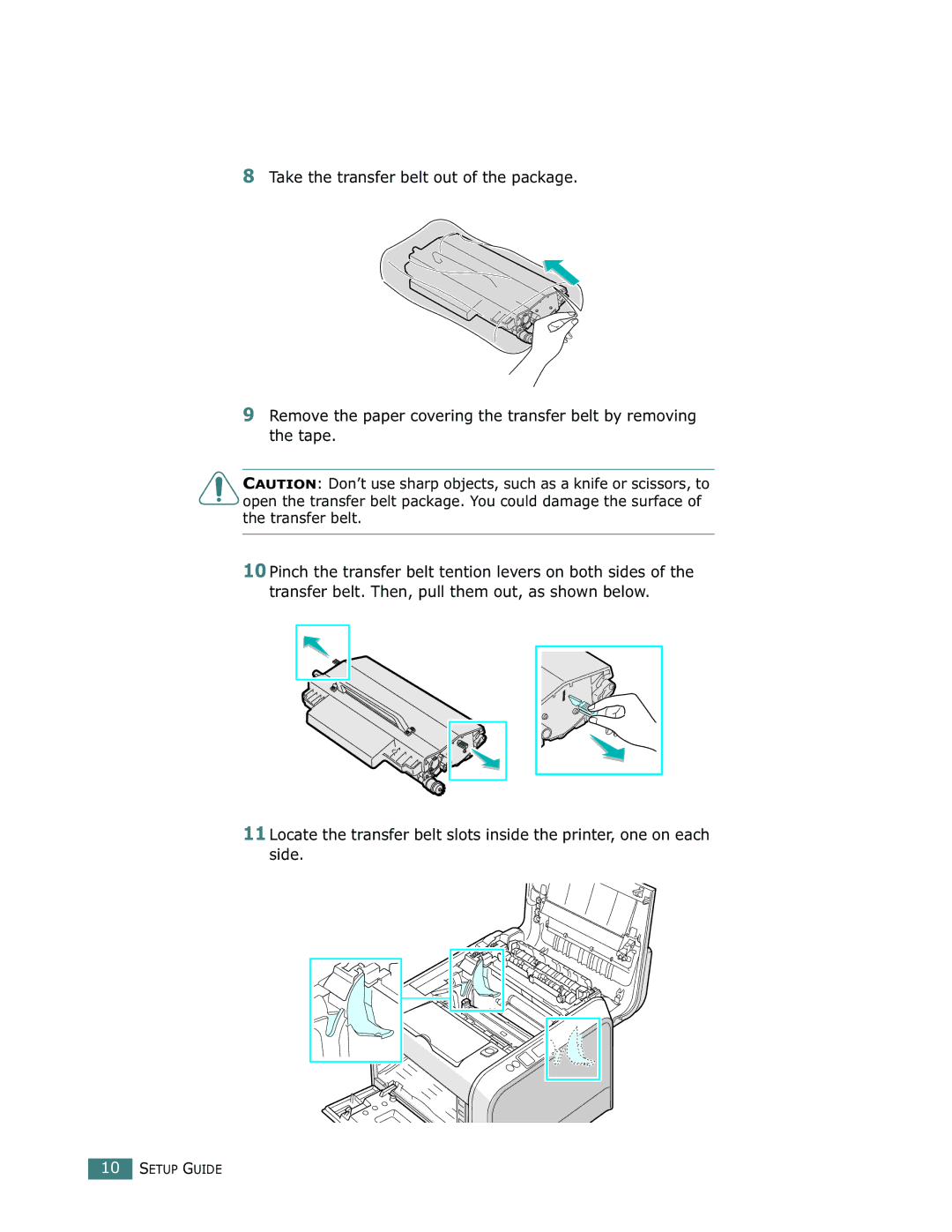 Samsung 500N setup guide Setup Guide 