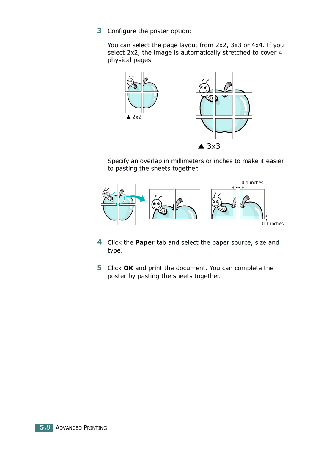 Samsung 500N setup guide Inches 