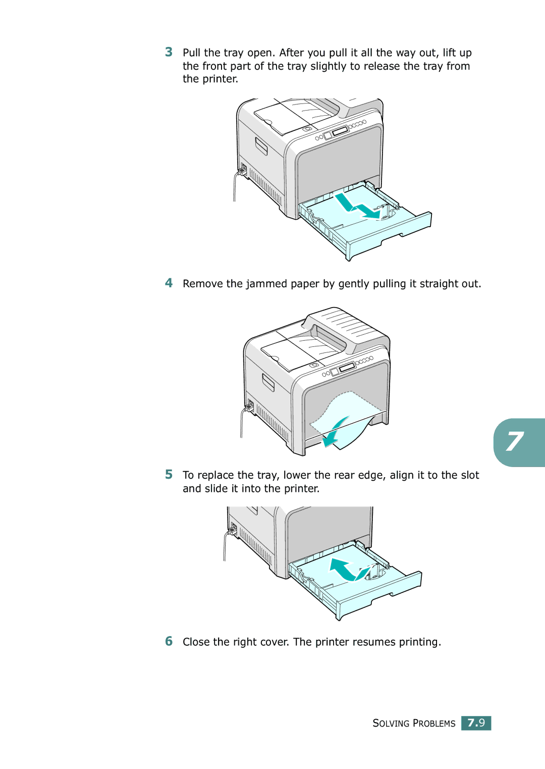 Samsung 500N setup guide Solving Problems 