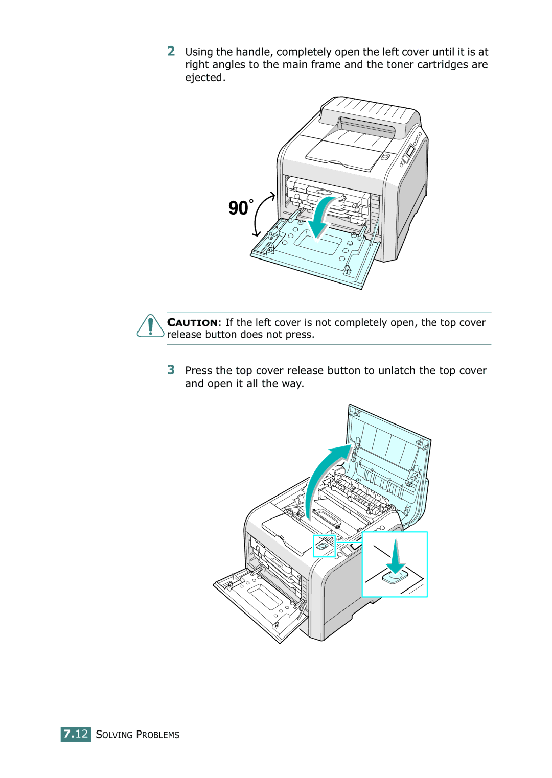 Samsung 500N setup guide Solving Problems 