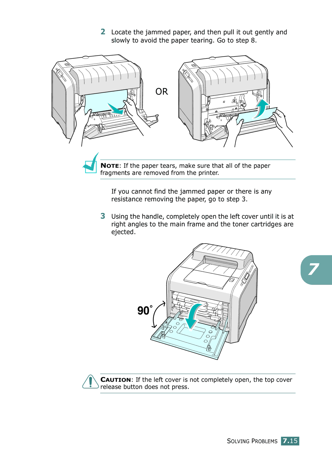 Samsung 500N setup guide Solving Problems 