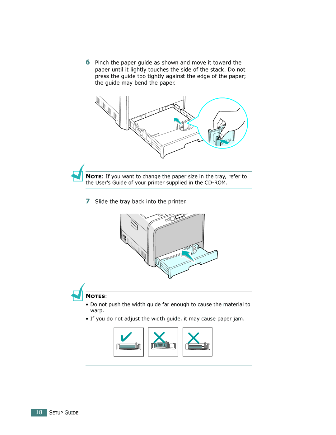 Samsung 500N setup guide Setup Guide 