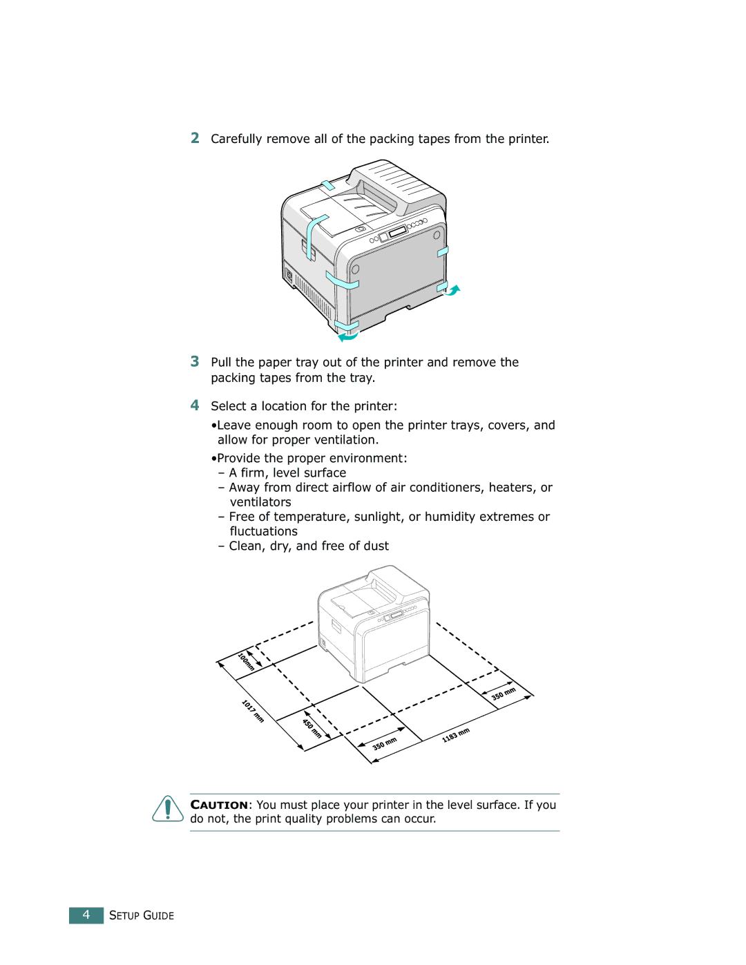 Samsung 500N setup guide Setup Guide 