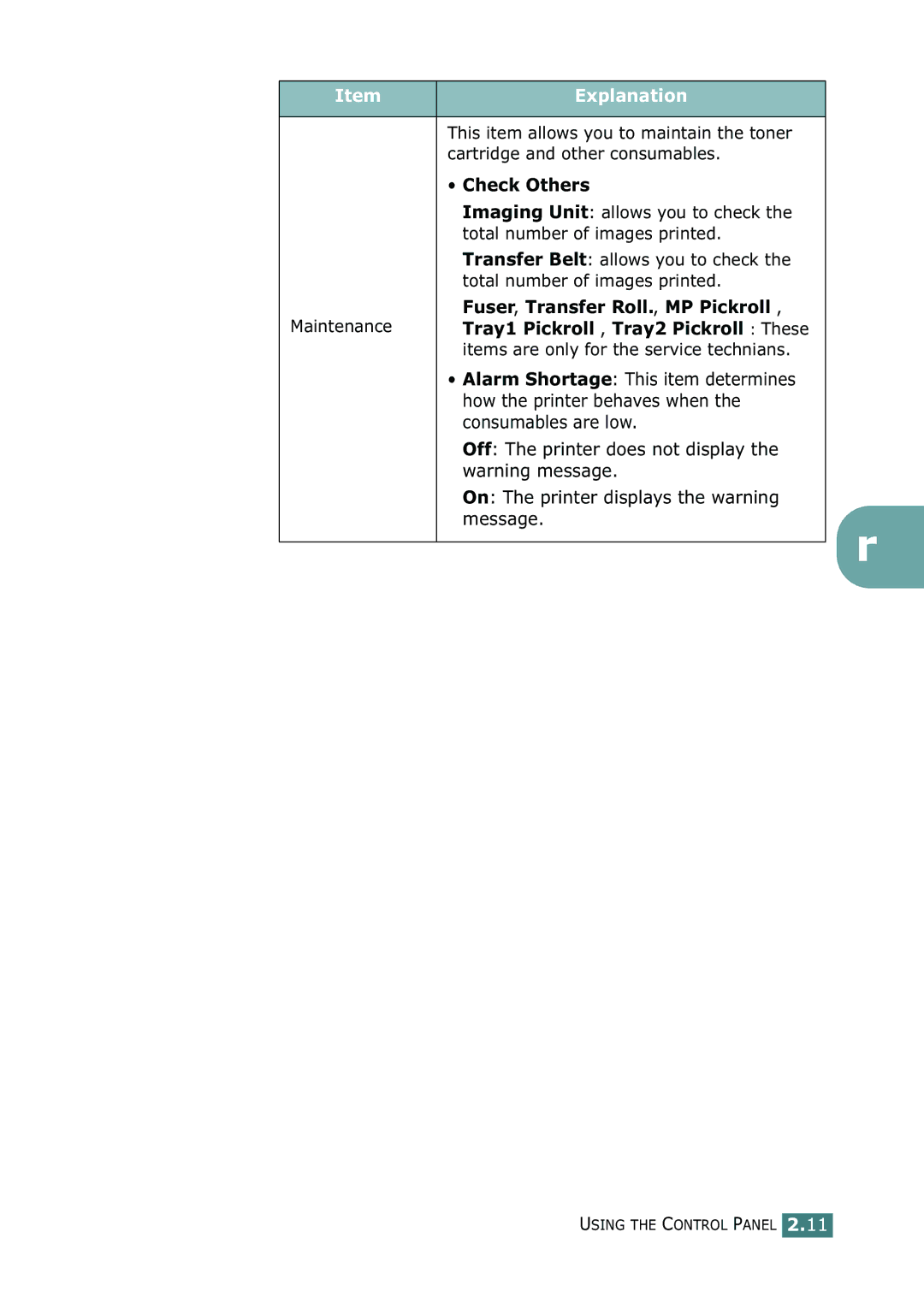 Samsung 500N setup guide Check Others 