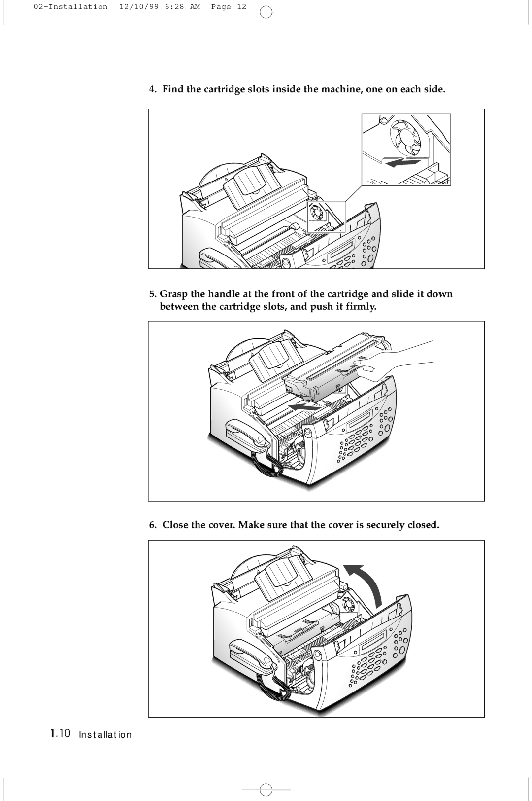 Samsung 5100 manual Installation 