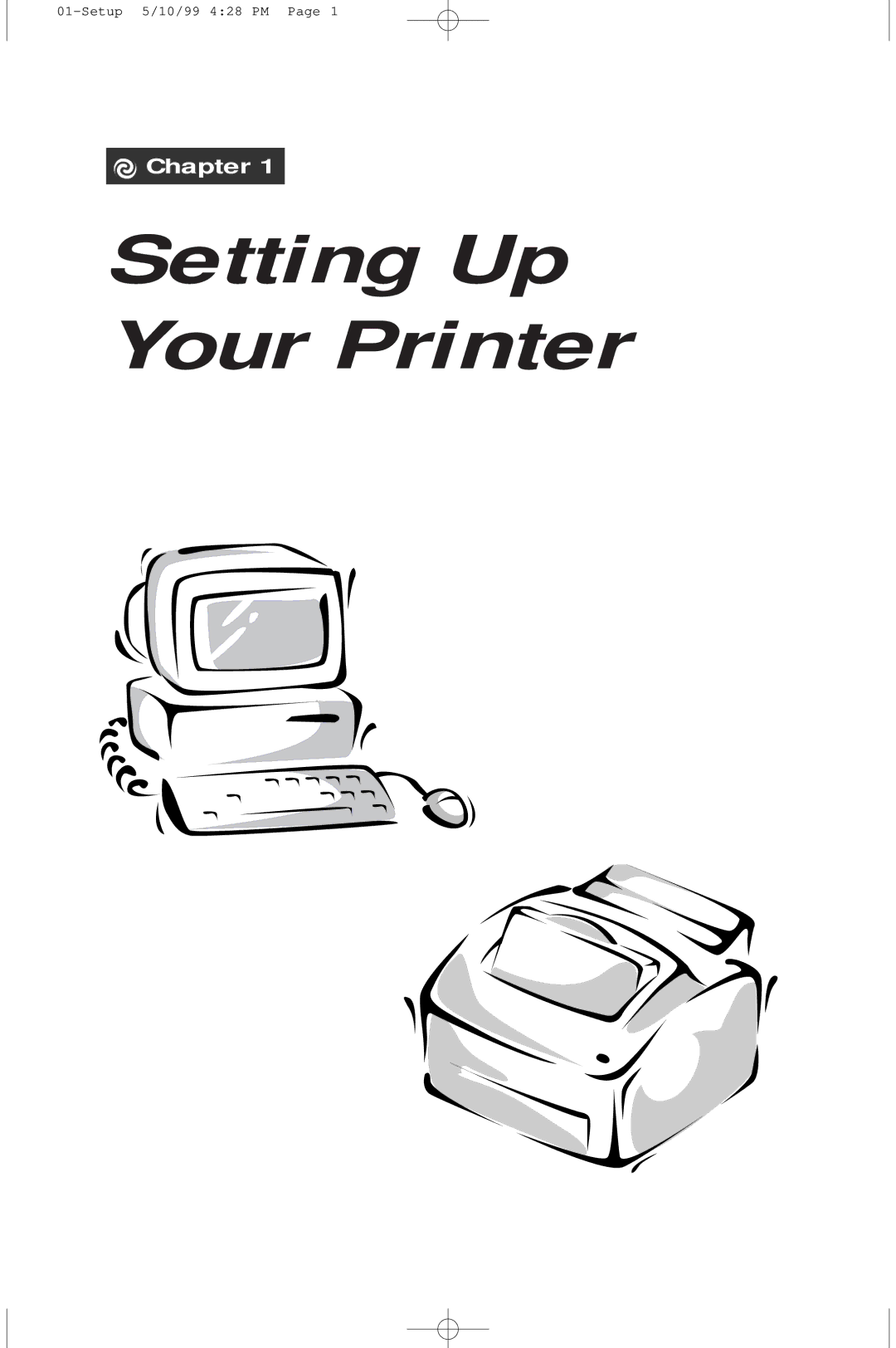 Samsung 5100A user manual Setting Up Your Printer 