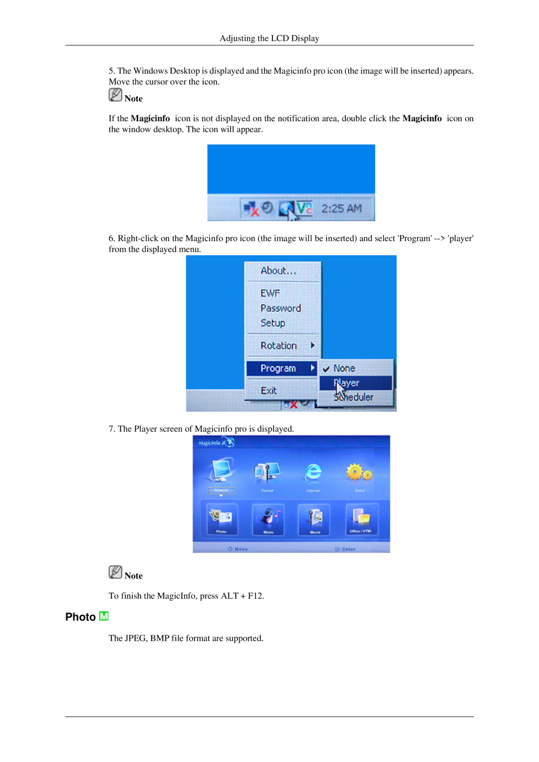 Samsung 520DXN user manual Photo 