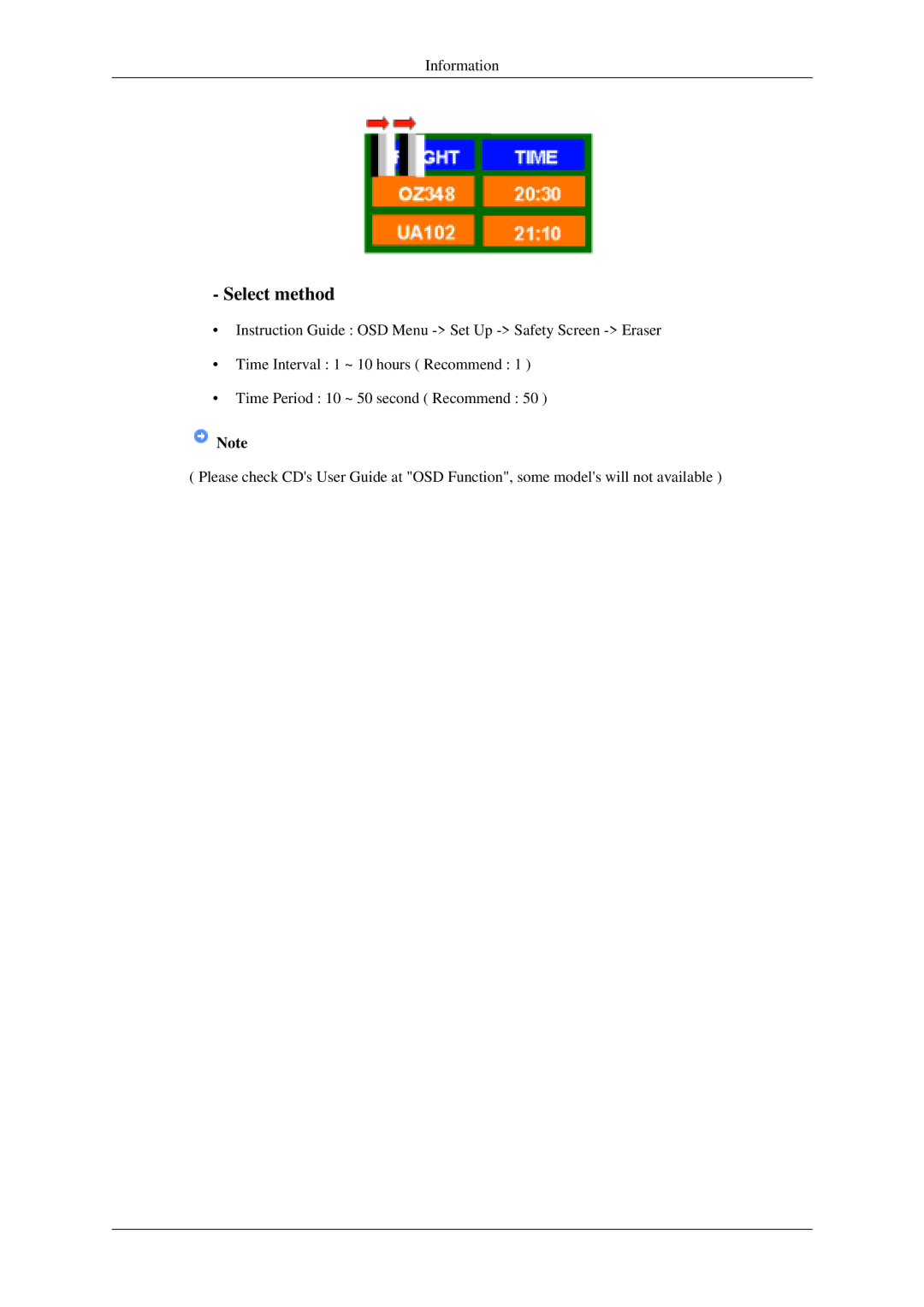 Samsung 520DXN user manual Information 