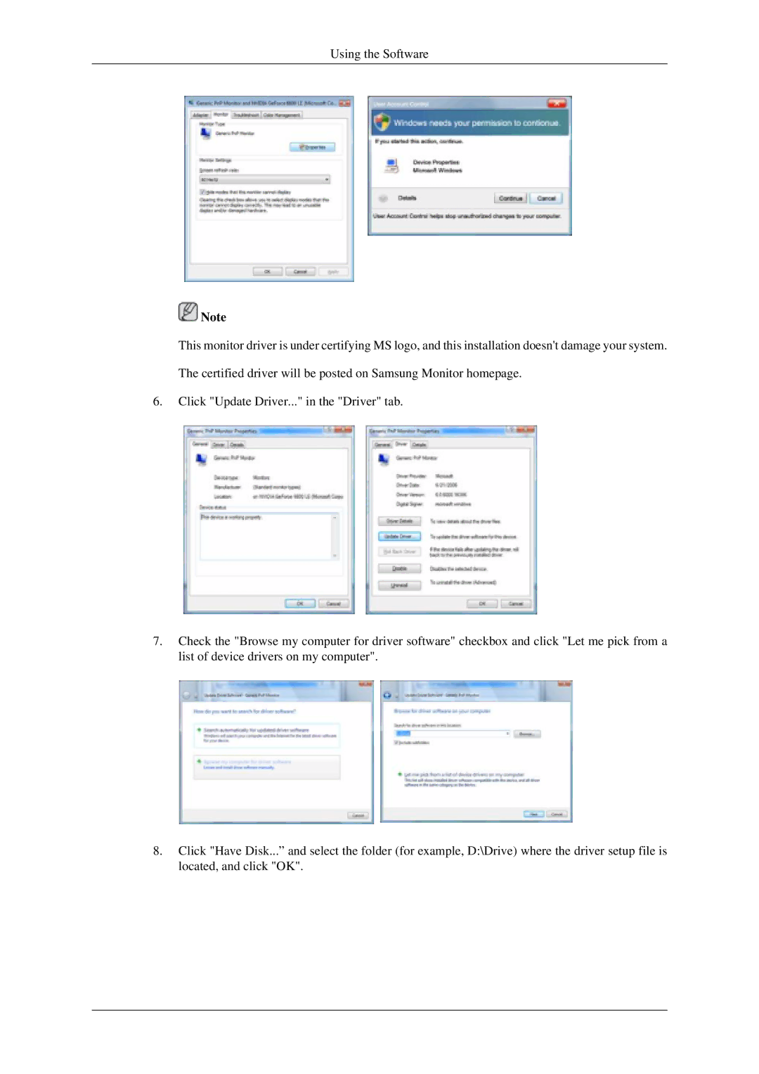 Samsung 520DXN user manual 