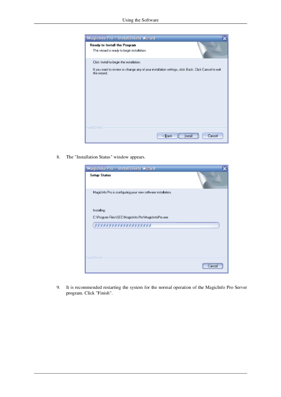 Samsung 520DXN user manual 