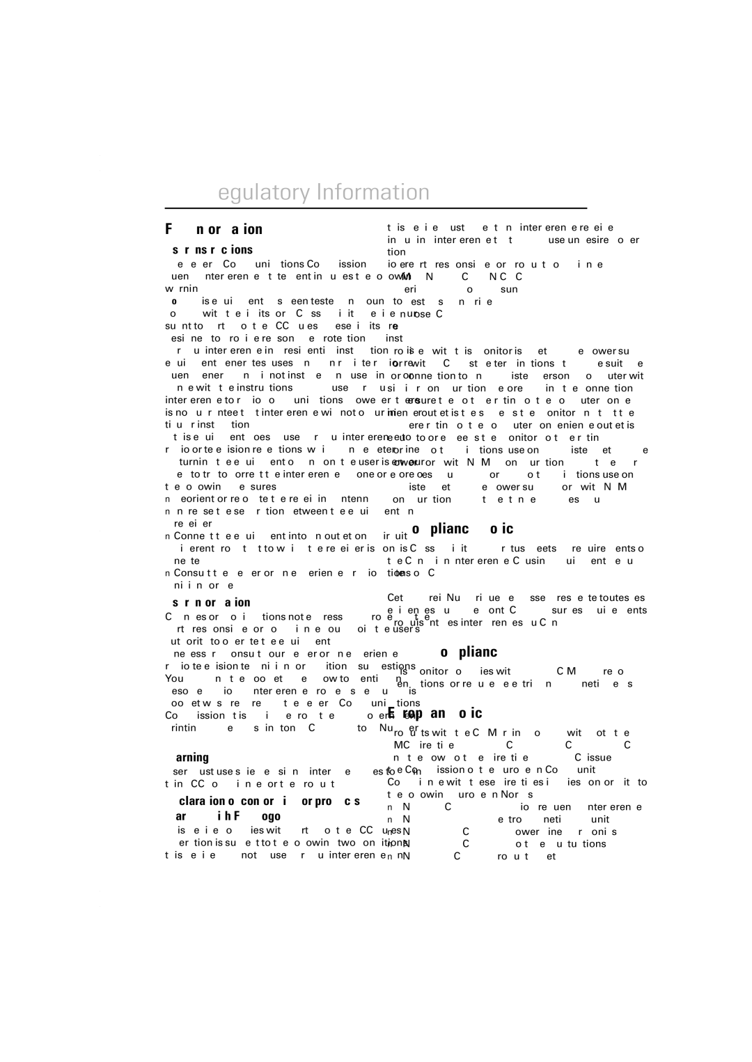 Samsung 550v manual Portuguese Italiano Español Deutsch Français English, Fax, EN50082-1 1992 Electromagnetic Immunity 