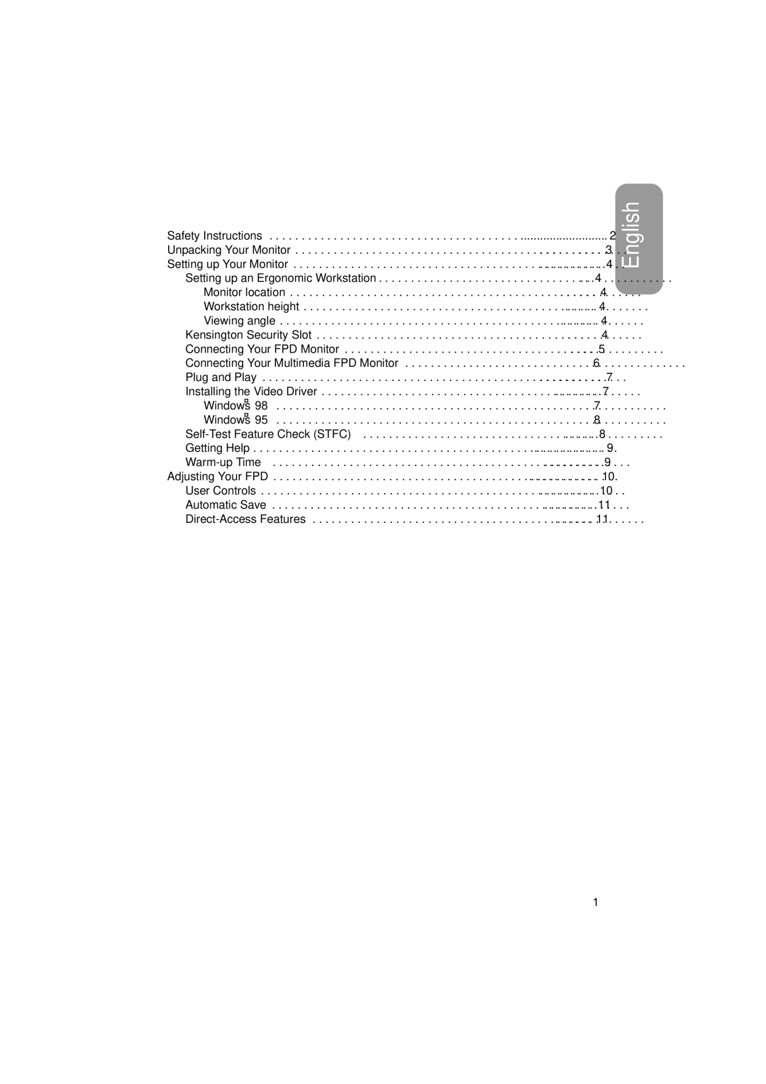 Samsung 580STFT, 570STFT manual Table of Contents 