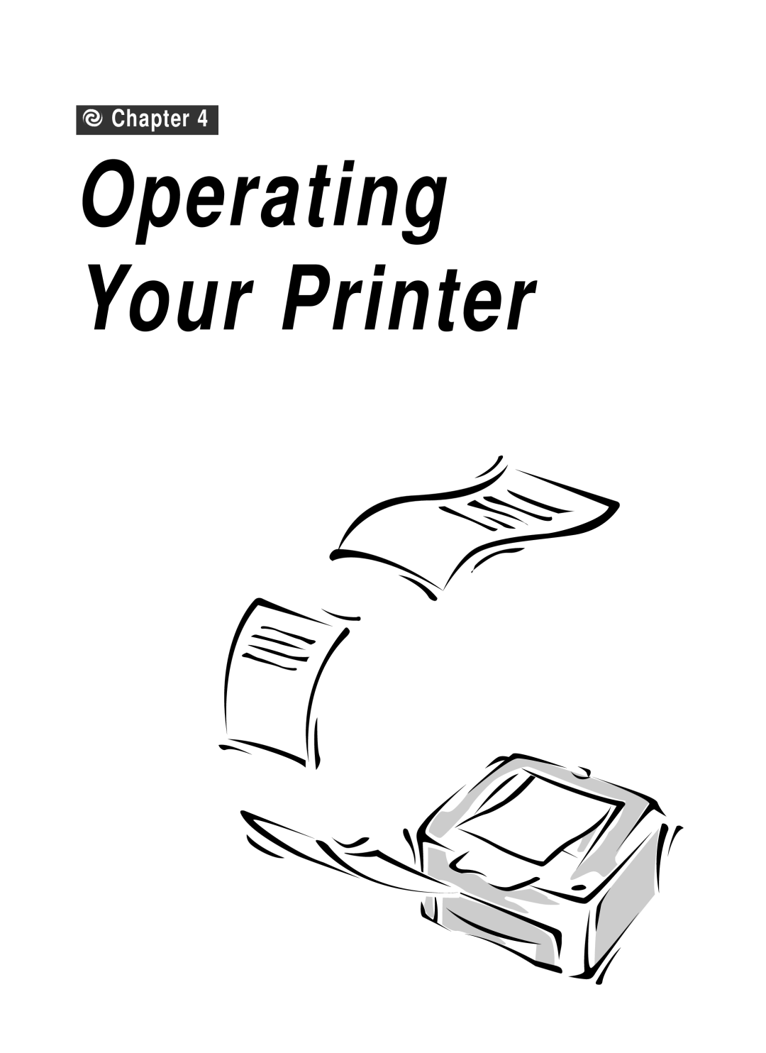 Samsung 6050 manual Operating Your Printer 